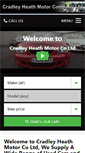 Mobile Screenshot of cradleyheathmotorco.co.uk